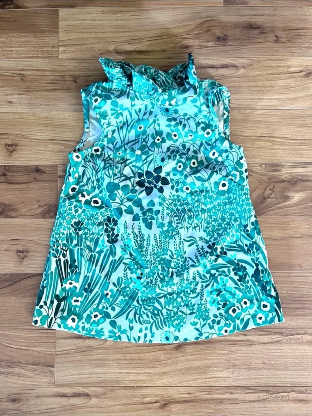 Tuckernuck Wildflower Green Mason Top XS